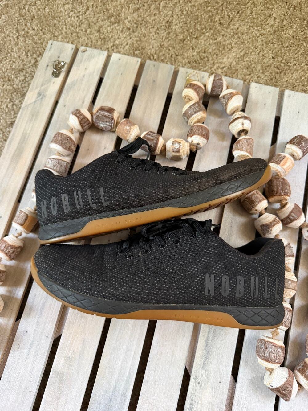 NOBULL Outwork Black Gum Sneaker Shoes